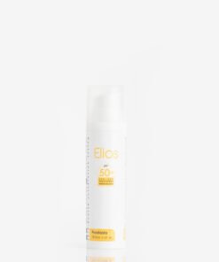 High‑protection antioxidant sunscreen that hydrates while guarding UVA/UVB. Helps prevent dark spots and photoaging; water‑resistant with tint.